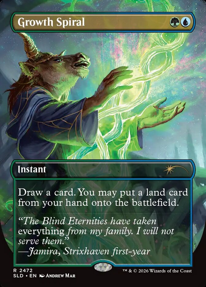 Espiral de Crescimento / Growth Spiral - Magic: The Gathering - MoxLand
