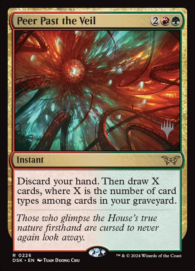 Peer Past the Veil - Magic: The Gathering - MoxLand