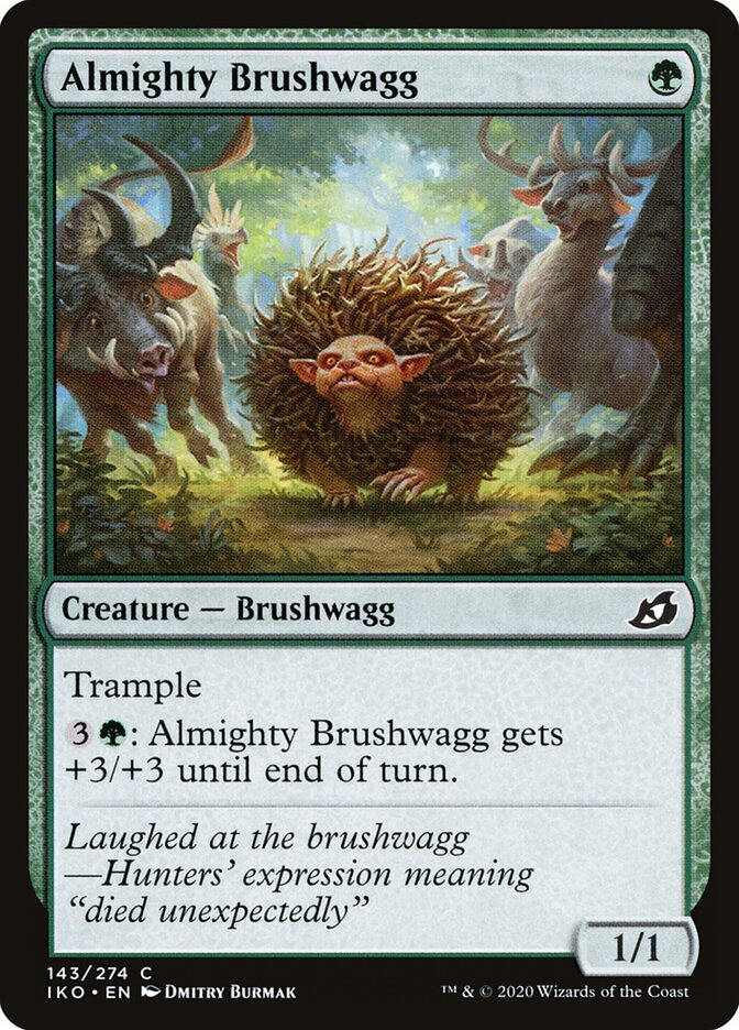 Tojo Todo-poderoso / Almighty Brushwagg - Magic: The Gathering - MoxLand