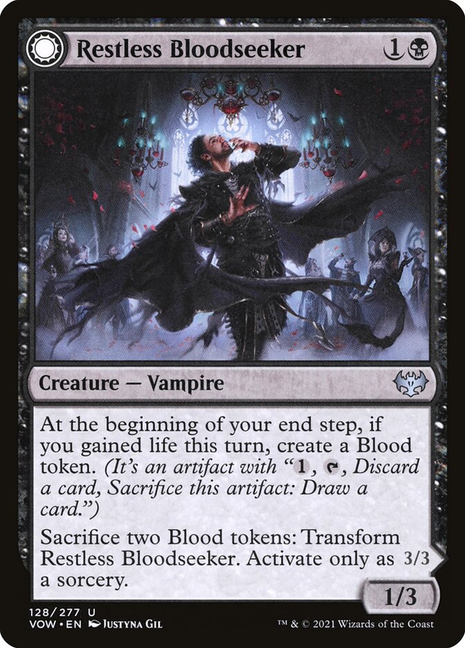 Caçador de Sangue Inquieto / Restless Bloodseeker - Magic: The Gathering - MoxLand