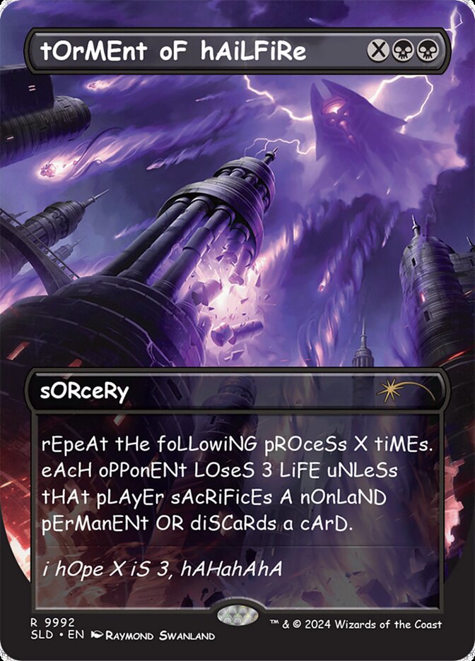 Tormento de Granizo Flamejante / Torment of Hailfire - Magic: The Gathering - MoxLand