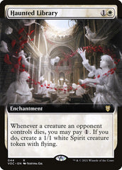 Biblioteca Assombrada / Haunted Library - Magic: The Gathering - MoxLand