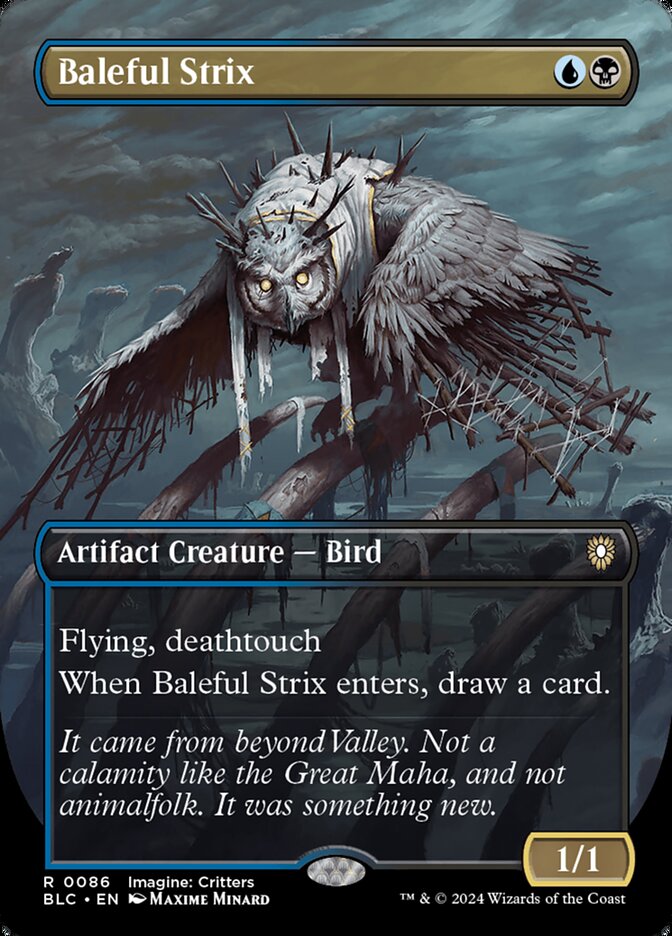 Estrige Maligna / Baleful Strix - Magic: The Gathering - MoxLand
