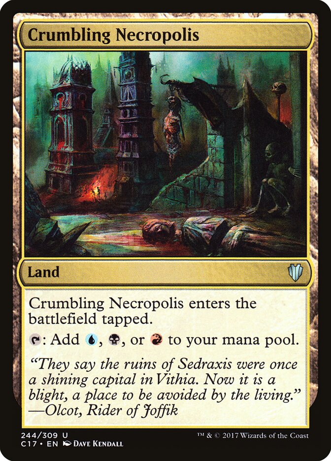Necrópole Despedaçada / Crumbling Necropolis - Magic: The Gathering - MoxLand