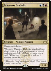 Diabolista dos Maestros / Maestros Diabolist - Magic: The Gathering - MoxLand
