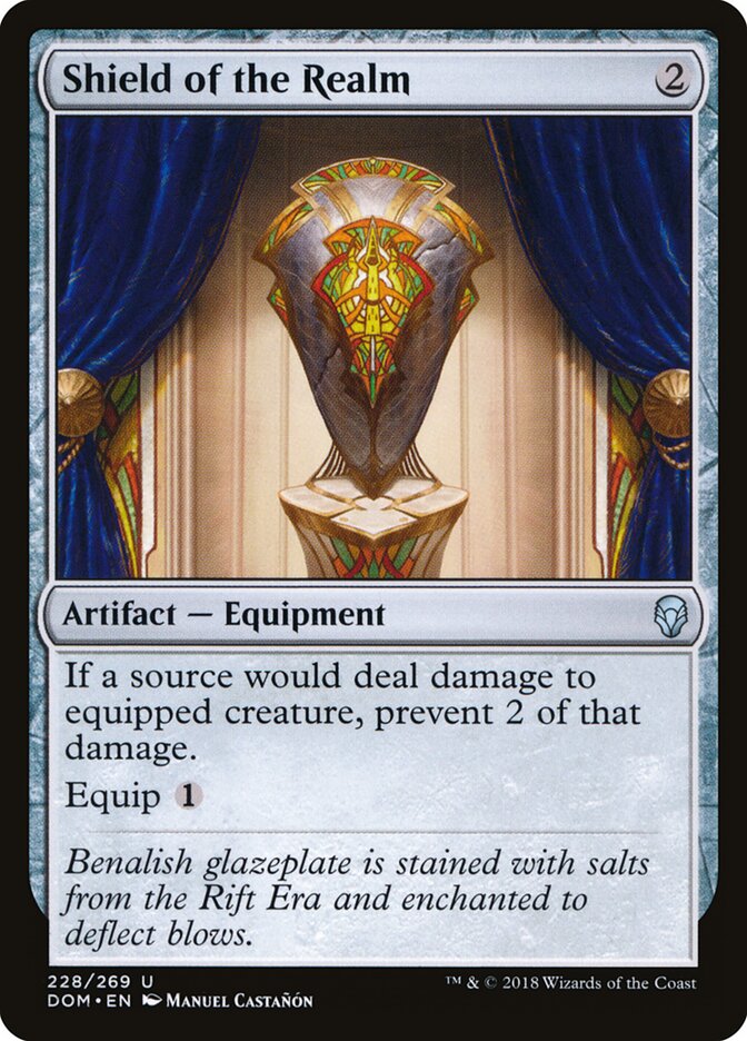 Escudo do Reino / Shield of the Realm - Magic: The Gathering - MoxLand