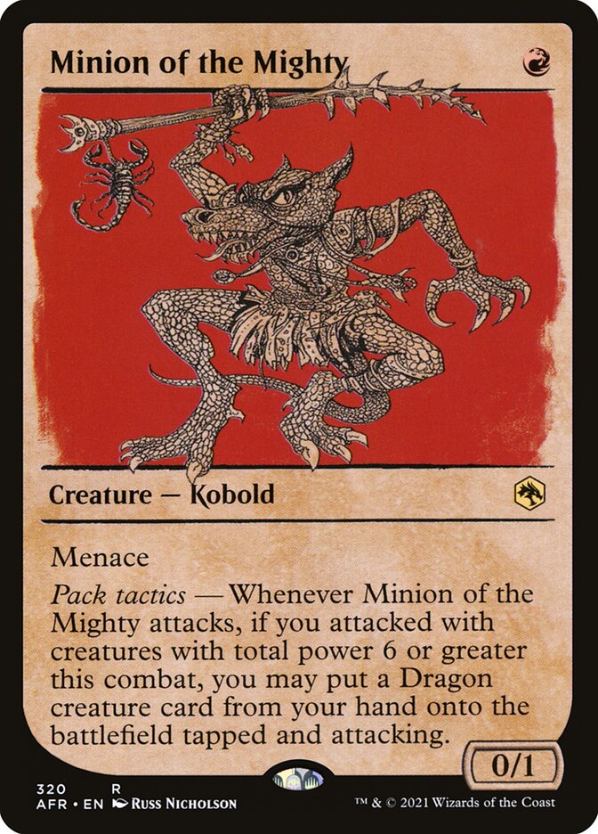 Assecla dos Poderosos / Minion of the Mighty - Magic: The Gathering - MoxLand