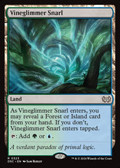 Liame da Luminovinha / Vineglimmer Snarl - Magic: The Gathering - MoxLand