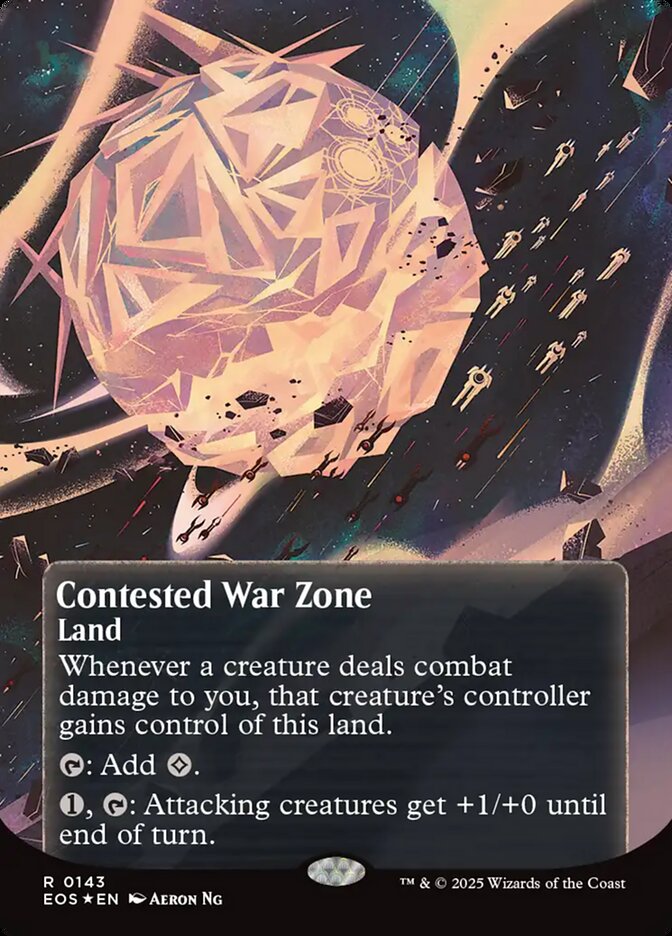 Zona de Guerra Disputada / Contested War Zone - Magic: The Gathering - MoxLand
