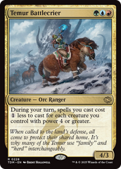 Anunciadora de Batalhas Temur / Temur Battlecrier - Magic: The Gathering - MoxLand