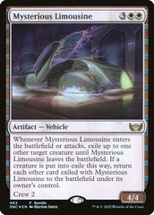 Limusine Misteriosa / Mysterious Limousine - Magic: The Gathering - MoxLand