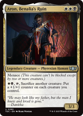 Aron, Ruína de Benália / Aron, Benalia's Ruin - Magic: The Gathering - MoxLand