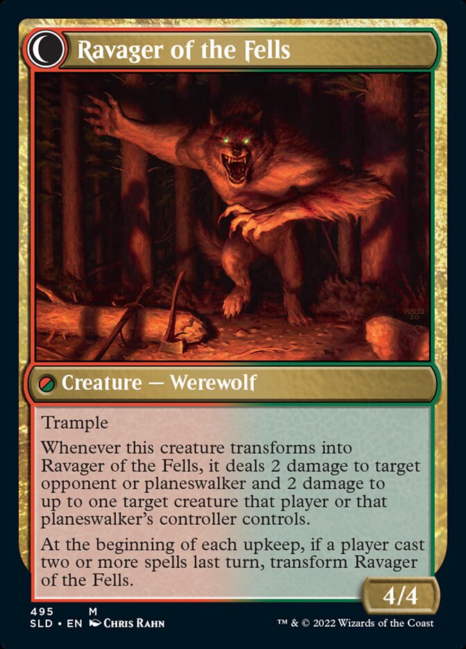 Mestre de Caça da Derrubada / Huntmaster of the Fells - Magic: The Gathering - MoxLand