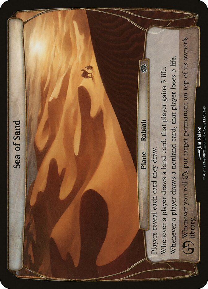 Sea of Sand - Magic: The Gathering - MoxLand