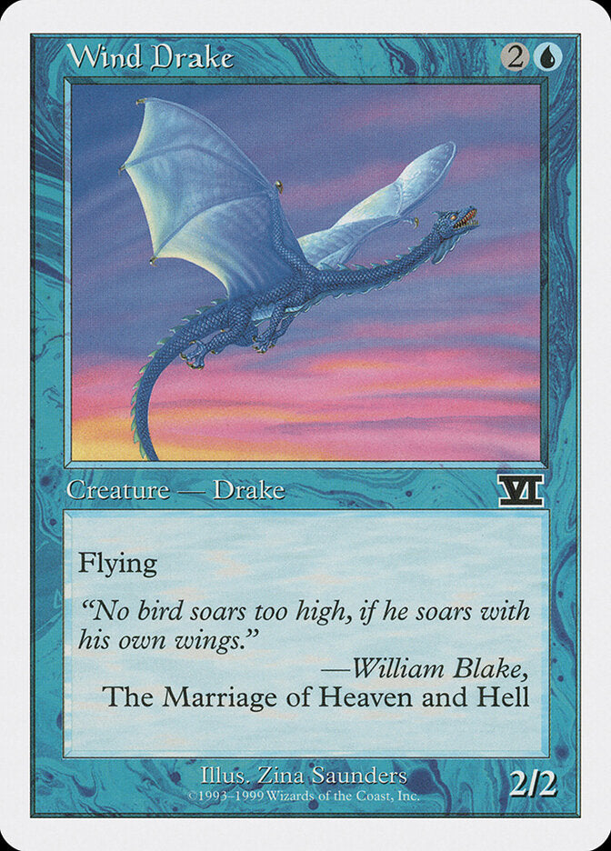 Dragonete do Vento / Wind Drake - Magic: The Gathering - MoxLand