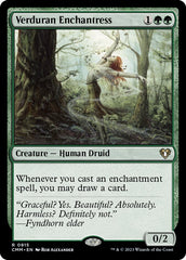 Bruxa de Verduran / Verduran Enchantress - Magic: The Gathering - MoxLand