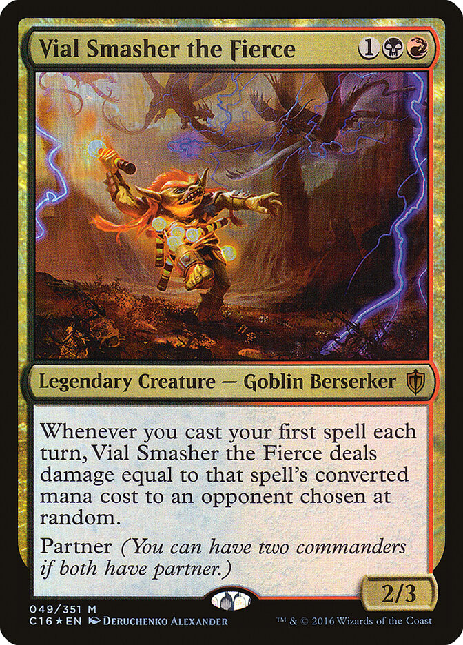 Quebrador de Frascos, o Feroz / Vial Smasher the Fierce - Magic: The Gathering - MoxLand