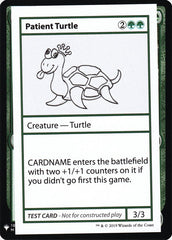 Patient Turtle - Magic: The Gathering - MoxLand