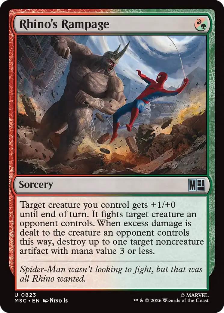 Rhino's Rampage - Magic: The Gathering - MoxLand