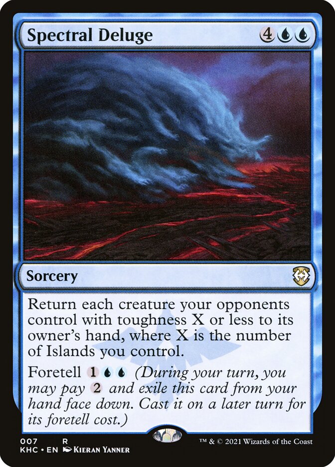 Inundação Espectral / Spectral Deluge - Magic: The Gathering - MoxLand