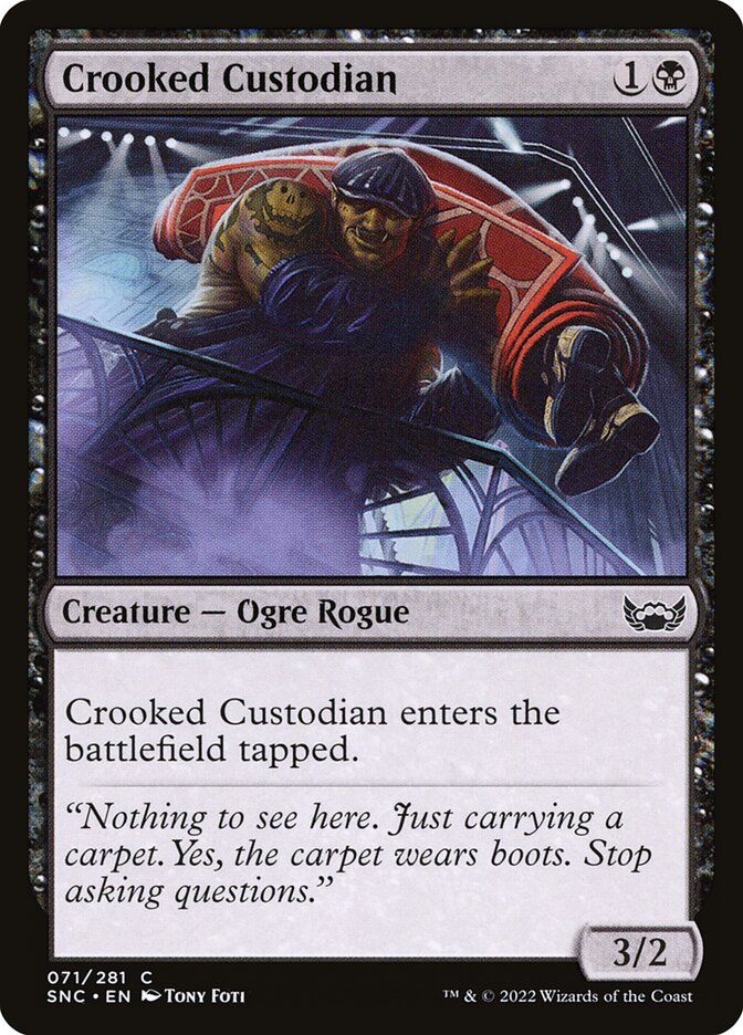Guarda Desonesto / Crooked Custodian - Magic: The Gathering - MoxLand