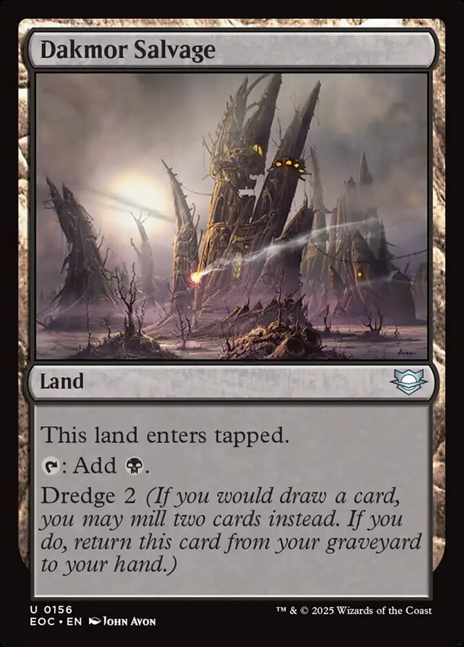Ruínas de Dakmor / Dakmor Salvage - Magic: The Gathering - MoxLand