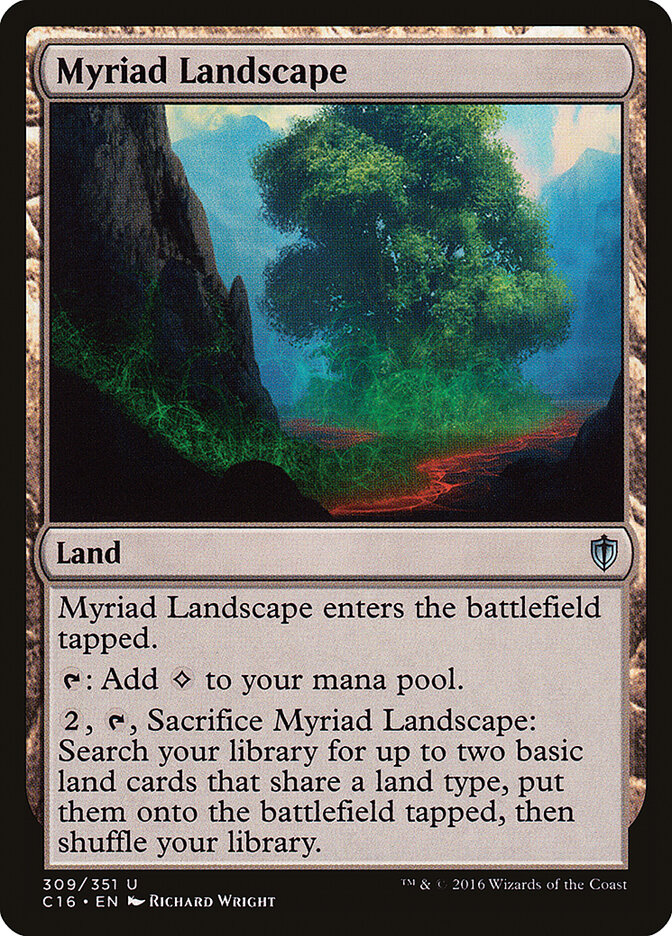 Paisagem Infinita / Myriad Landscape - Magic: The Gathering - MoxLand