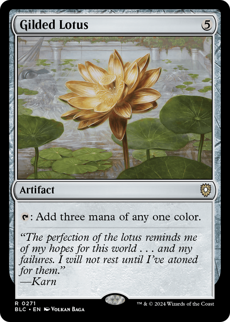 Lótus Engalanada / Gilded Lotus - Magic: The Gathering - MoxLand