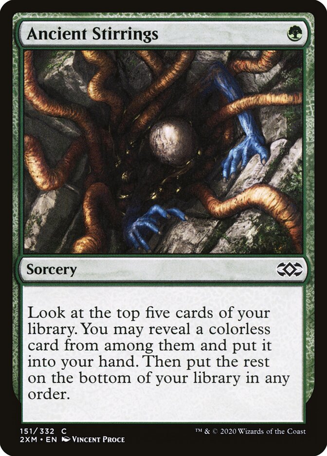 Agitações do Passado / Ancient Stirrings - Magic: The Gathering - MoxLand