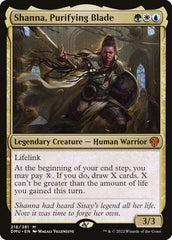 Shanna, Lâmina Purificadora / Shanna, Purifying Blade - Magic: The Gathering - MoxLand