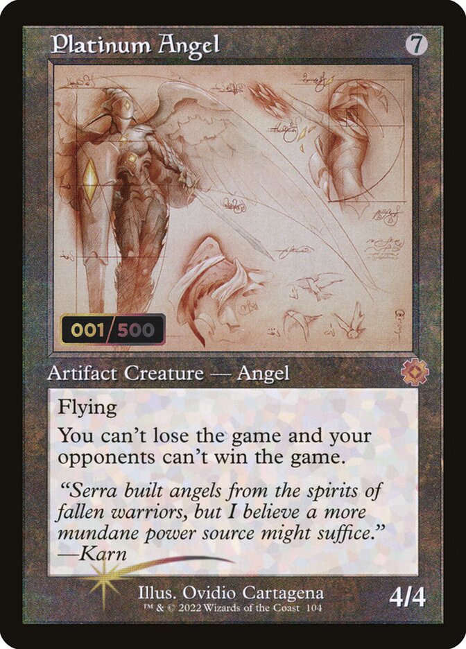 Anjo de Platina / Platinum Angel - Magic: The Gathering - MoxLand