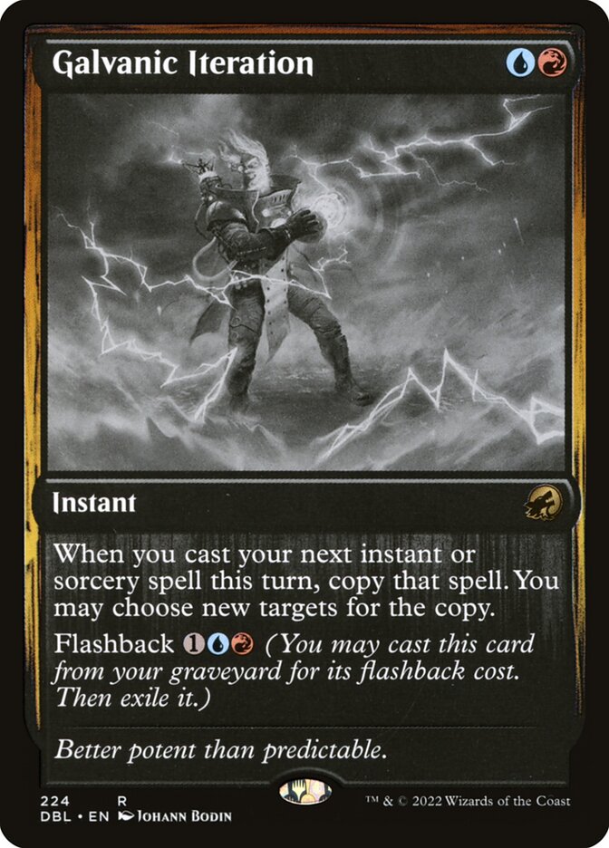 Iteração Galvânica / Galvanic Iteration - Magic: The Gathering - MoxLand