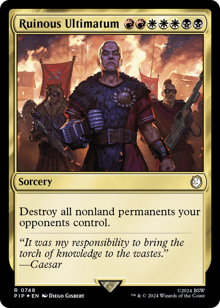 Ultimato Ruinoso / Ruinous Ultimatum - Magic: The Gathering - MoxLand