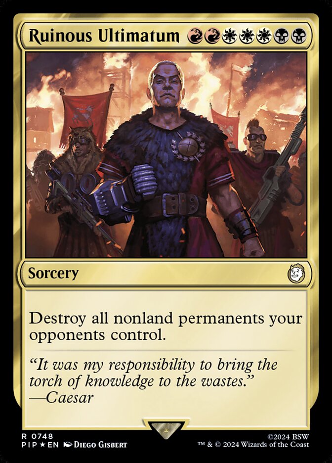 Ultimato Ruinoso / Ruinous Ultimatum - Magic: The Gathering - MoxLand
