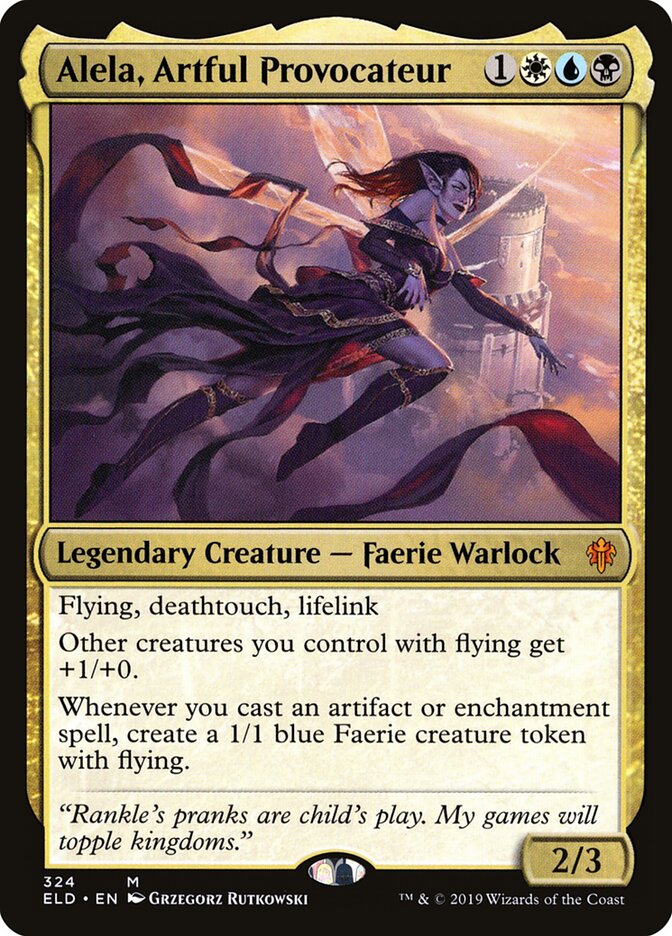 Alela, Provocadora Ardilosa / Alela, Artful Provocateur - Magic: The Gathering - MoxLand