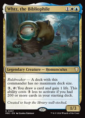 Whtz, the Bibliophile - Magic: The Gathering - MoxLand