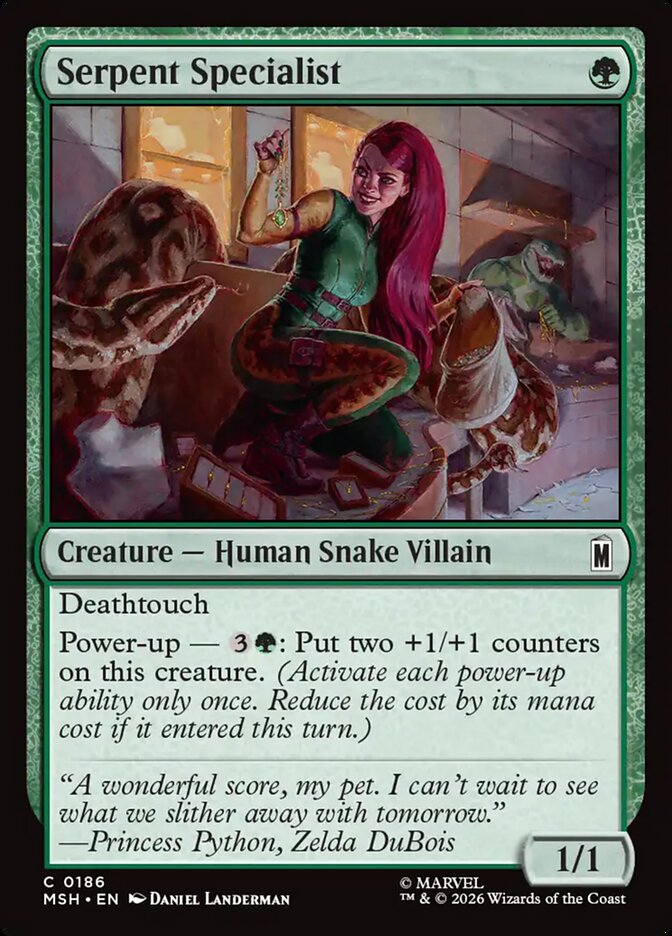 Serpent Specialist - Magic: The Gathering - MoxLand