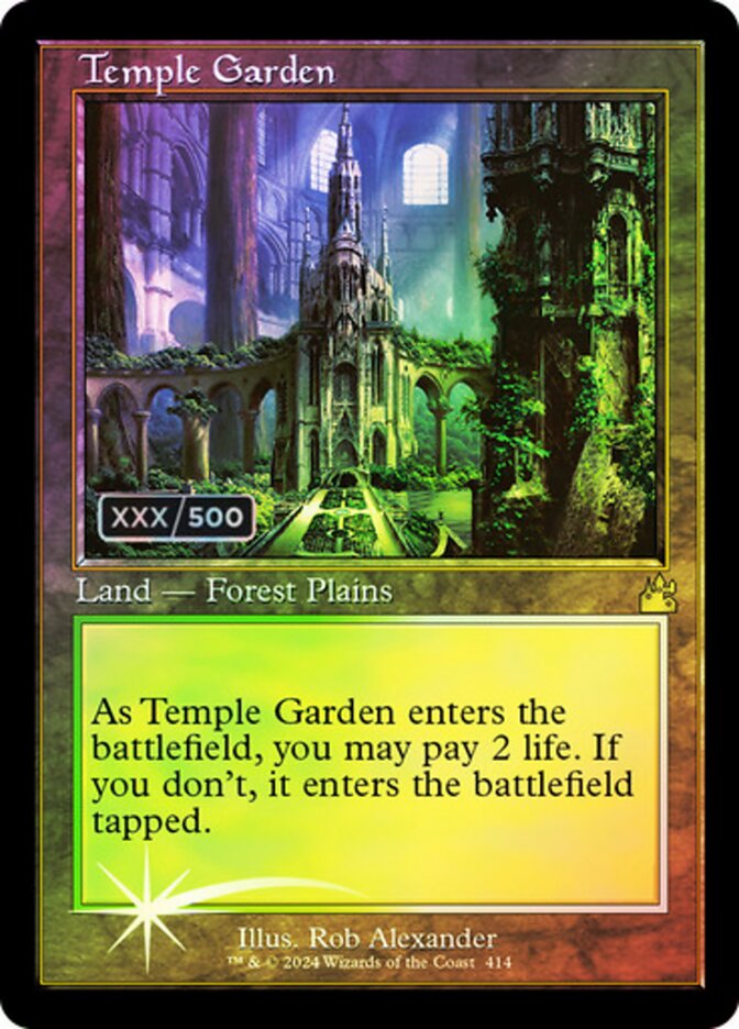 Jardim do Templo / Temple Garden - Magic: The Gathering - MoxLand