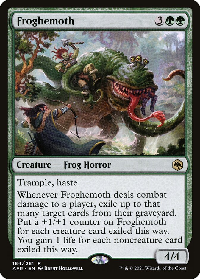 Sapomoth / Froghemoth - Magic: The Gathering - MoxLand