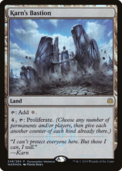 Bastião de Karn / Karn's Bastion - Magic: The Gathering - MoxLand