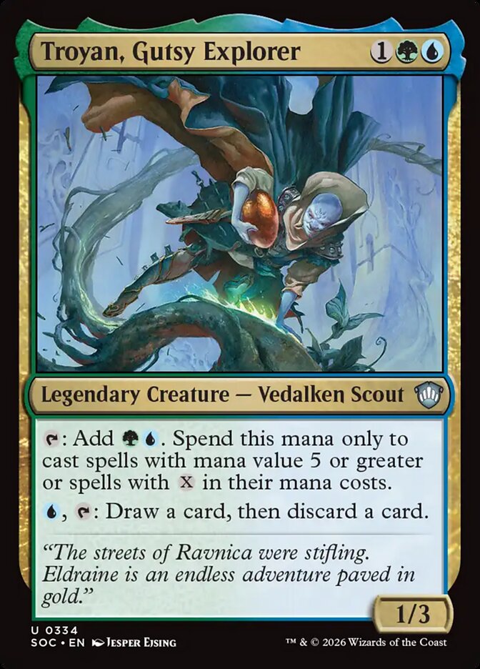 Troyan, Explorador Destemido / Troyan, Gutsy Explorer - Magic: The Gathering - MoxLand