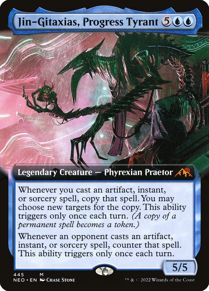 Jin-Gitaxias, Tirano do Progresso / Jin-Gitaxias, Progress Tyrant - Magic: The Gathering - MoxLand