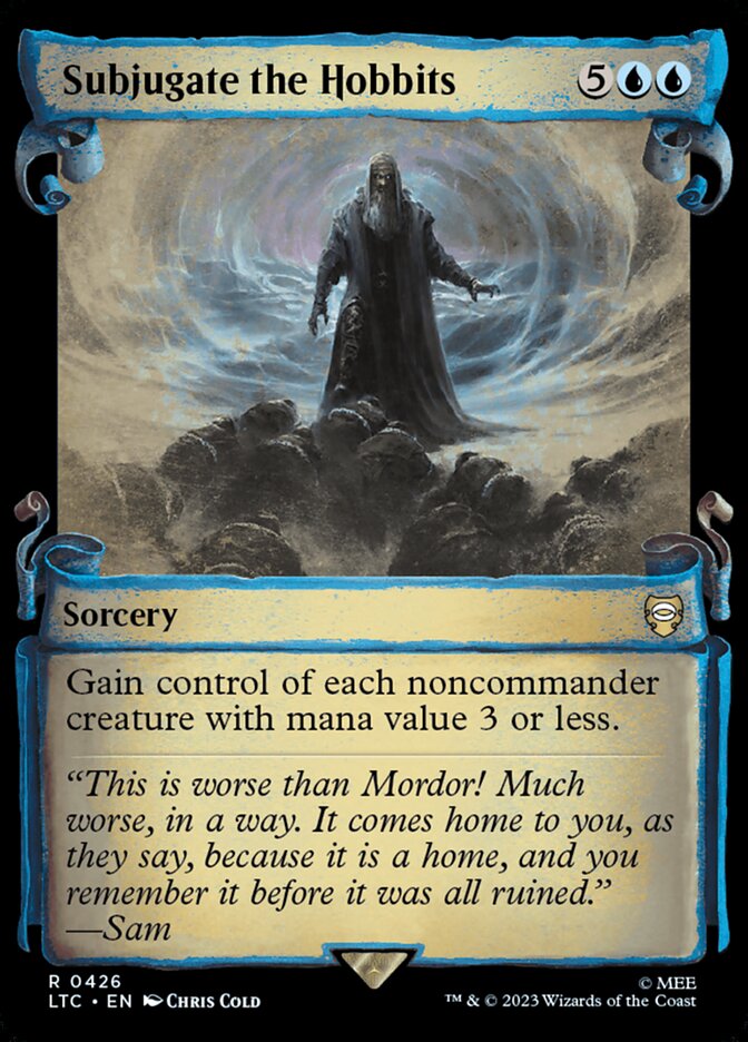 Subjugar os Hobbits / Subjugate the Hobbits - Magic: The Gathering - MoxLand