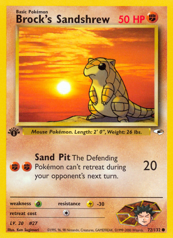 Brock's Sandshrew - MoxLand - MoxLand