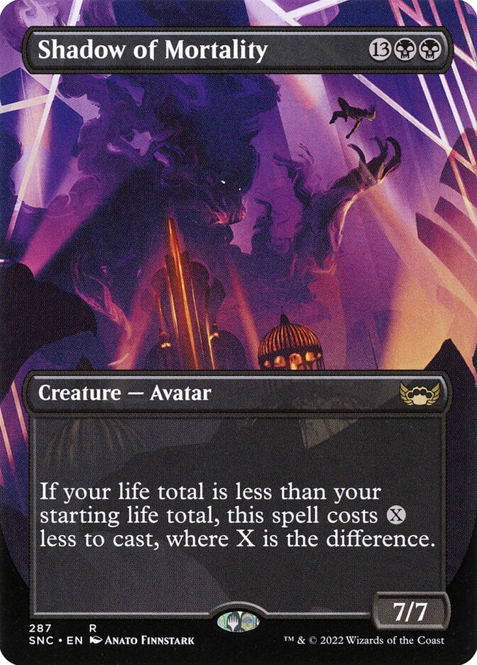 Sombra da Mortalidade / Shadow of Mortality - Magic: The Gathering - MoxLand