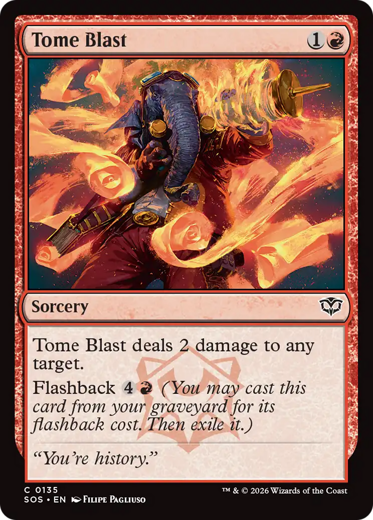 Tome Blast - Magic: The Gathering - MoxLand