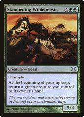 Estouro de Gnus / Stampeding Wildebeests - Magic: The Gathering - MoxLand