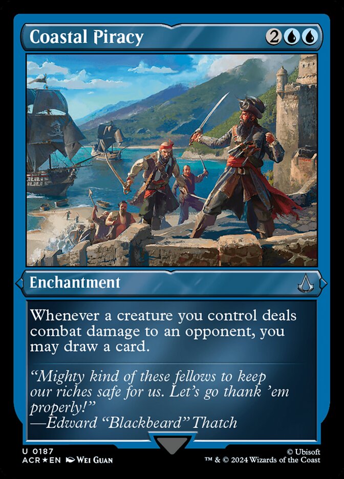 Pirataria Costeira / Coastal Piracy - Magic: The Gathering - MoxLand