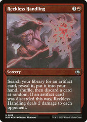 Manuseio Descuidado / Reckless Handling - Magic: The Gathering - MoxLand