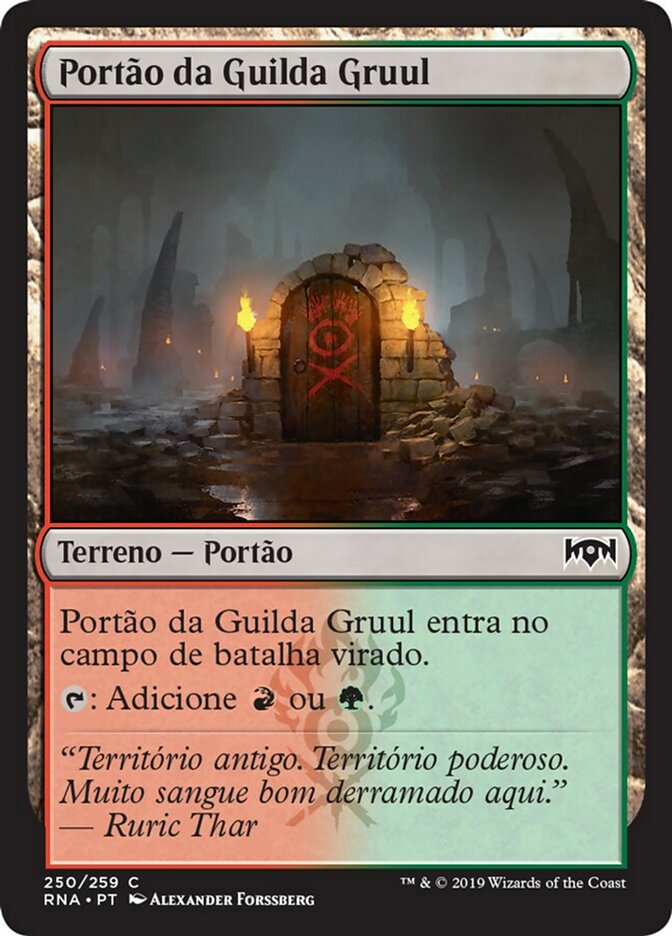 Portão da Guilda Gruul / Gruul Guildgate - Magic: The Gathering - MoxLand